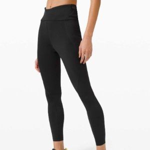 lululemon Free to Speed High-Rise Tight 25" Black Size 6 NWT
